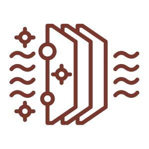 Air Purifier Brown Icon